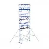 ASC Rollgerüst AGS Pro doppelseitig 75 x 190 x 9,2 m Arbeitshöhe