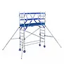 Échafaudage roulant ASC AGS Pro double 75 x 250 x 4,2 m hauteur travail