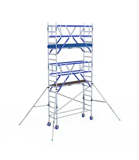 ASC Rollgerüst AGS Pro doppelseitig 75 x 250 x 6,2 m Arbeitshöhe