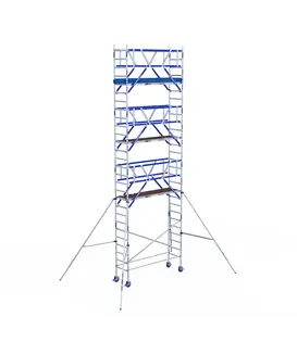 ASC Rollgerüst AGS Pro doppelseitig 75 x 250 x 9,2 m Arbeitshöhe