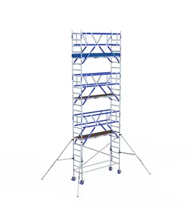 ASC rolsteiger AGS Pro dubbelzijdig 75 x 305 x 8,2 m werkhoogte