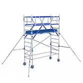 ASC Rollgerüst AGS Pro doppelseitig 90 x 190 x 4,2 m Arbeitshöhe