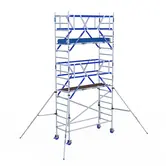 ASC Rollgerüst AGS Pro doppelseitig 90 x 190 x 6,2 m Arbeitshöhe