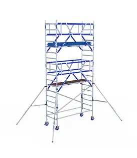 ASC Rollgerüst AGS Pro doppelseitig 90 x 190 x 6,2 m Arbeitshöhe