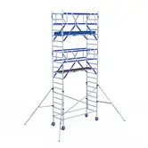ASC Rollgerüst AGS Pro doppelseitig 90 x 190 x 7,2 m Arbeitshöhe