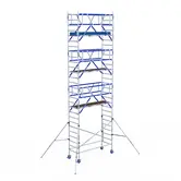 Échafaudage roulant ASC AGS Pro double 90 x 190 x 9,2 m hauteur travail