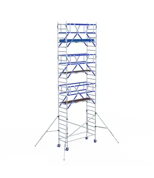 Échafaudage roulant ASC AGS Pro double 90 x 190 x 9,2 m hauteur travail