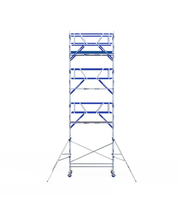 ASC Échafaudage roulant ASC AGS Pro double 90 x 190 x 9,2 m hauteur travail
