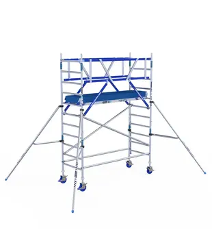 Échafaudage roulant ASC AGS Pro double 90 x 250 x 4,2 m hauteur travail