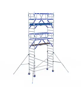 ASC Rollgerüst AGS Pro doppelseitig 90 x 250 x 7,2 m Arbeitshöhe