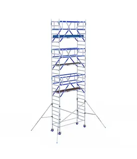 ASC Rollgerüst AGS Pro doppelseitig 90 x 305 x 9,2 m Arbeitshöhe