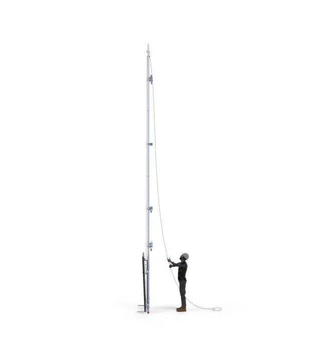 EuroScaffold Élevateur solaire - élevateur d'échafaudage EuroScaffold HT 10,20 m