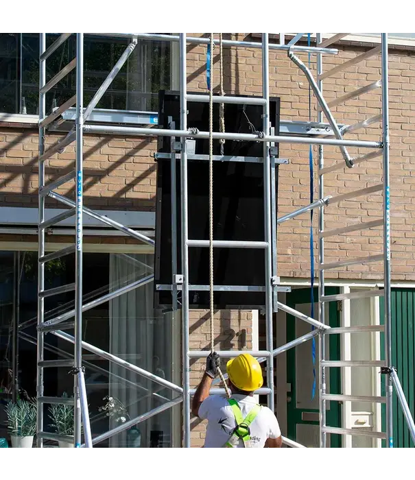 EuroScaffold Élevateur solaire - élevateur d'échafaudage EuroScaffold HT 10,20 m