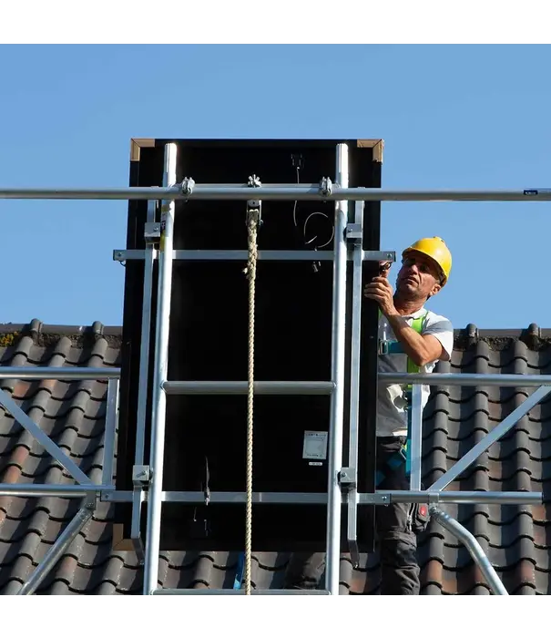 EuroScaffold Élevateur solaire - élevateur d'échafaudage EuroScaffold HT 12,20 m
