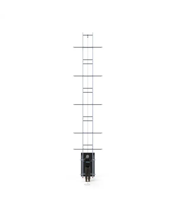 EuroScaffold Élevateur solaire - élevateur d'échafaudage EuroScaffold HT 10,20 m