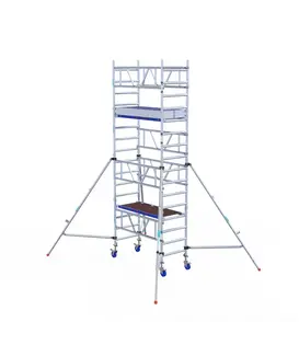 EuroScaffold Rollgerüst ONE XL 75x165 Arbeitshöhe 5,20 m