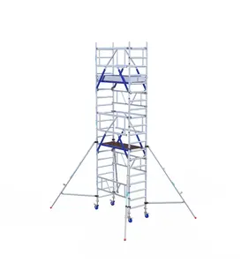 EuroScaffold Rollgerüst ONE XL PRO 75x165 Arbeitshöhe 6,20 m