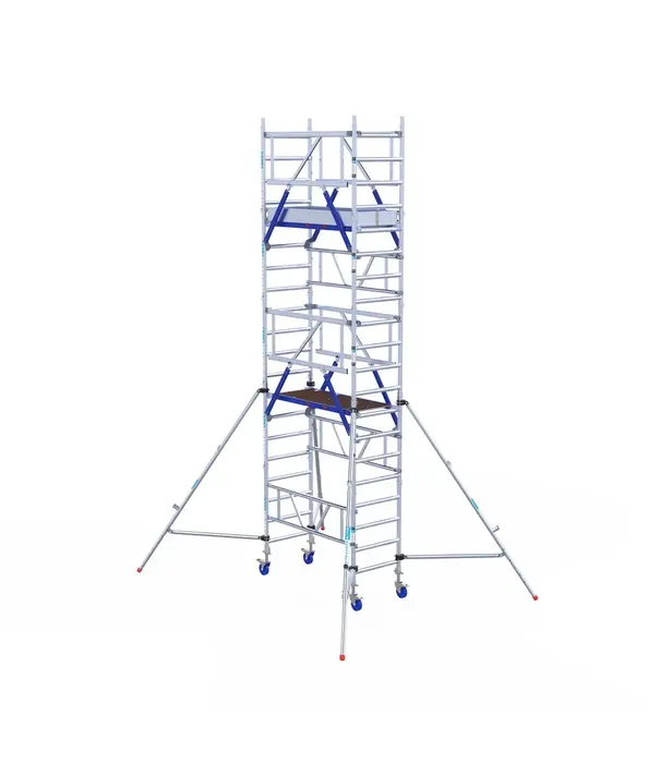 EuroScaffold EuroScaffold Rollgerüst ONE XL PRO 75x165 Arbeitshöhe 6,20 m