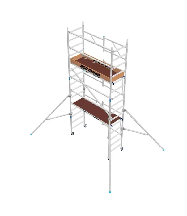 ASC Échafaudage pliant ASC A-line hauteur de travail 5,70 m