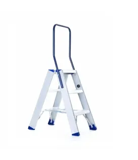 Eurostairs dubbele trap 2x3 treden STXD-3