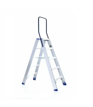 Eurostairs Stufen-Doppelleiter 2x5 Stufen STXD-5