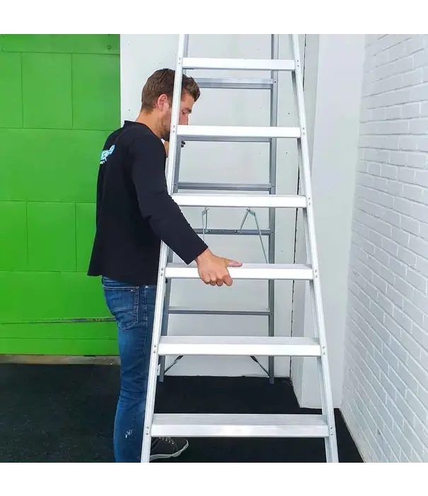 Eurostairs Eurostairs escabeau double 2x10 marches STXD-10