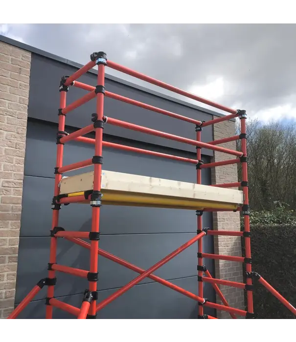 Genex Scaffolds Genex Unitec échafaudage en fibre de verre 75x250 hauteur travail 4 m