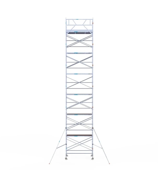 EuroScaffold Euroscaffold PRO échafaudage roulant 135x250 - 14 m + remorque