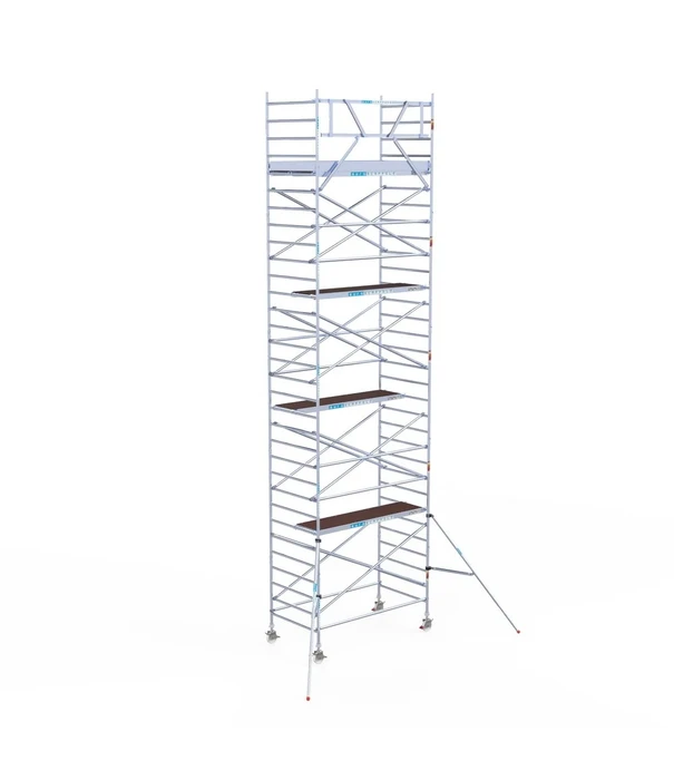 EuroScaffold Euroscaffold PRO échafaudage roulant 135x250 - 10 m + remorque