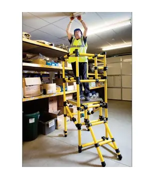 Genex GRP-PODIUM Kunststoff-Podestleiter Höhe 1,25 m