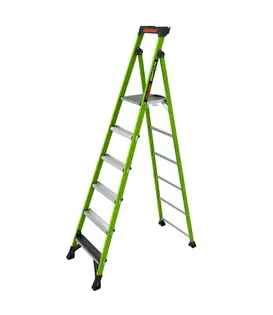 Little Giant MightyLite Kunststoff-Stehleiter 6 Stufen