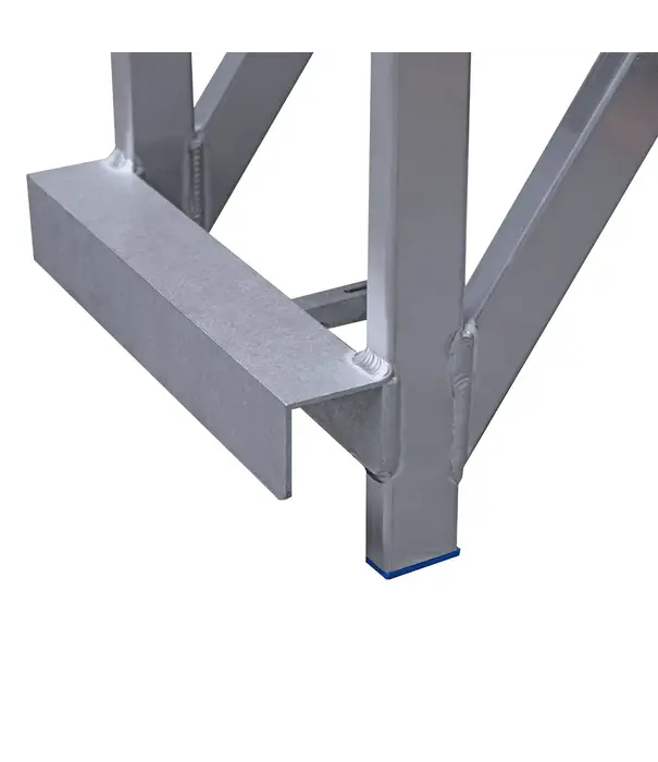 ASC ASC Leiter Wandabstandshalter Aluminium mit Riffelblech