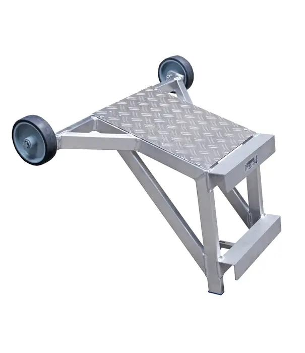 ASC ASC Leiter Wandabstandshalter Aluminium mit Riffelblech