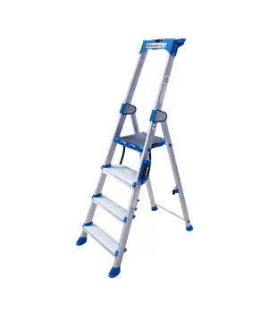 Alumexx Twin-deck Haushaltsleiter 4-stufig