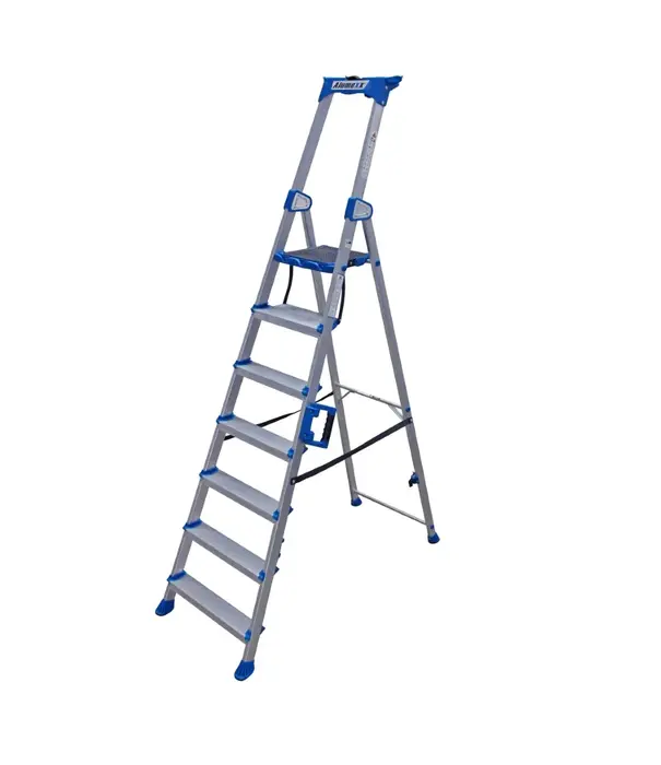 Alumexx Alumexx Twin-deck escabeau de maison 7 marches