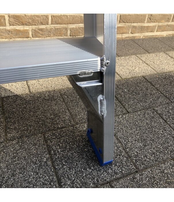 Solide Escabeau de plâtrier jointoyeur 7 marches Solide