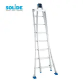 Solide ruitenwasserladder 2x7 sporten