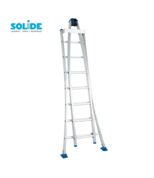 Solide ruitenwasserladder 2x7 sporten