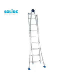 Solide ruitenwasserladder 2x8 sporten