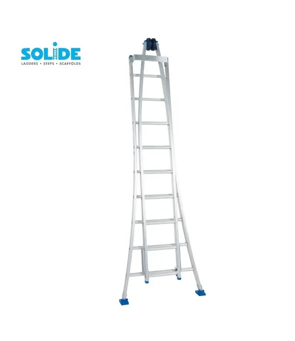 Solide Solide ruitenwasserladder 2x9 sporten