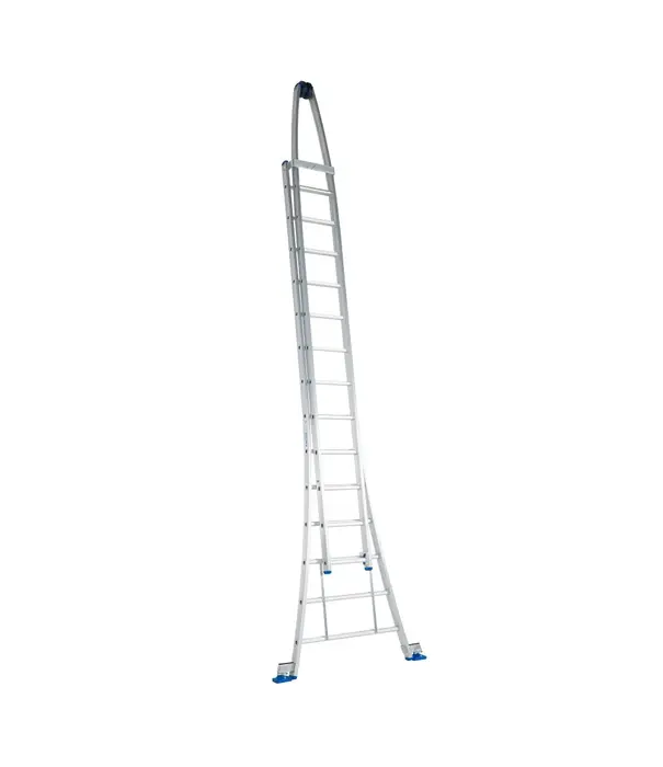 Solide Solide échelle laveur de vitres 2x14 échelons