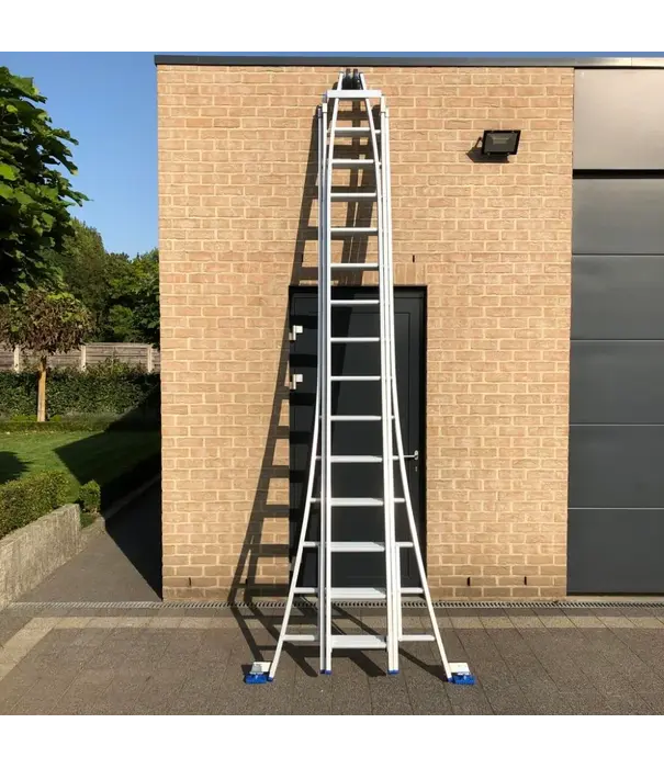 Solide Solide glazenwasserladder 3x14 sporten
