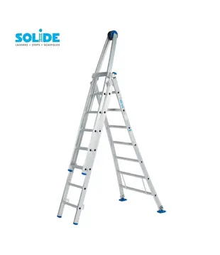 Solide glazenwasserladder 3x7 sporten