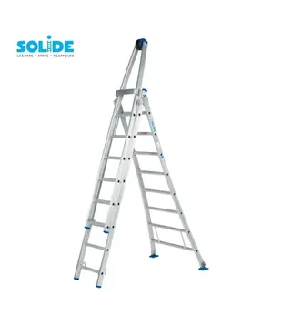 Solide glazenwasserladder 3x8 sporten