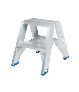 Escabeau double Solide 2 x 2 marches DT02