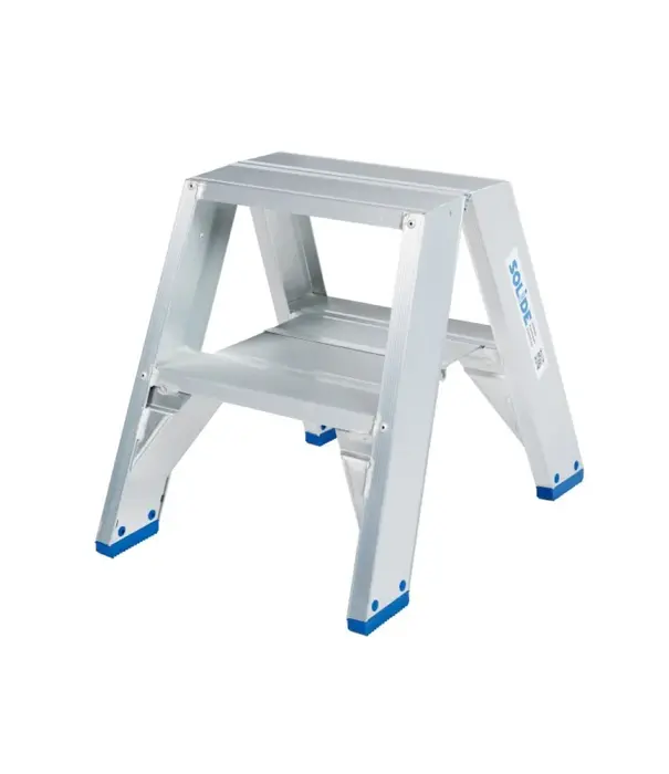 Solide Escabeau double Solide 2 x 2 marches DT02
