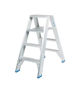 Escabeau double Solide 2 x 4 marches DT04