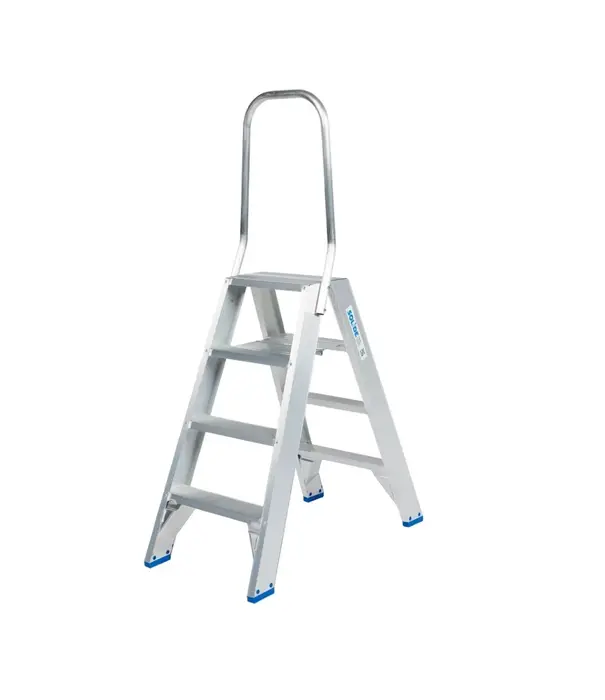 Solide Escabeau double Solide 2 x 4 marches DT04