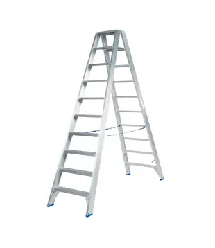 Escabeau double Solide 2 x 10 marches DT10