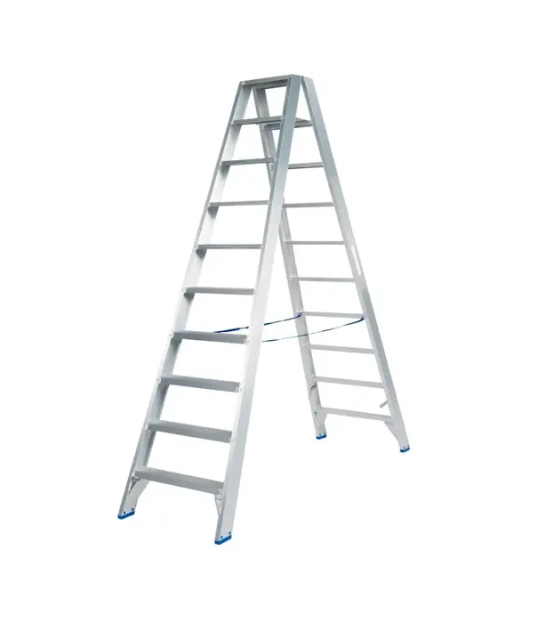 Solide Escabeau double Solide 2 x 10 marches DT10